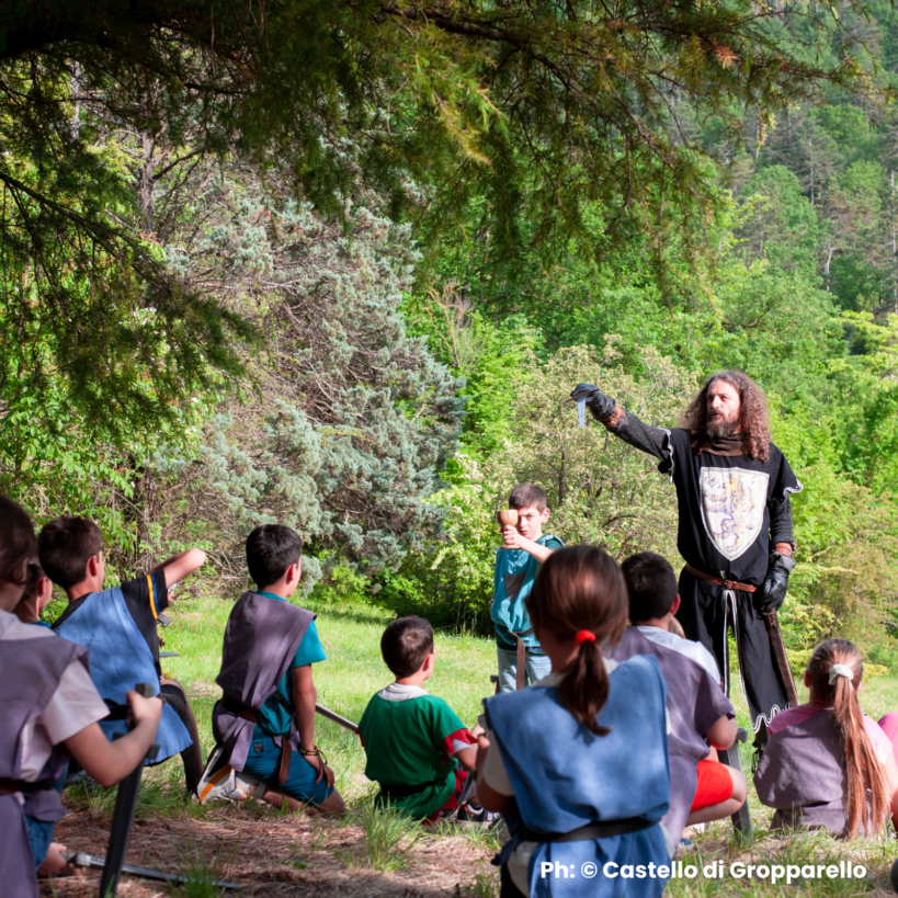 gita al Castello di Gropparello